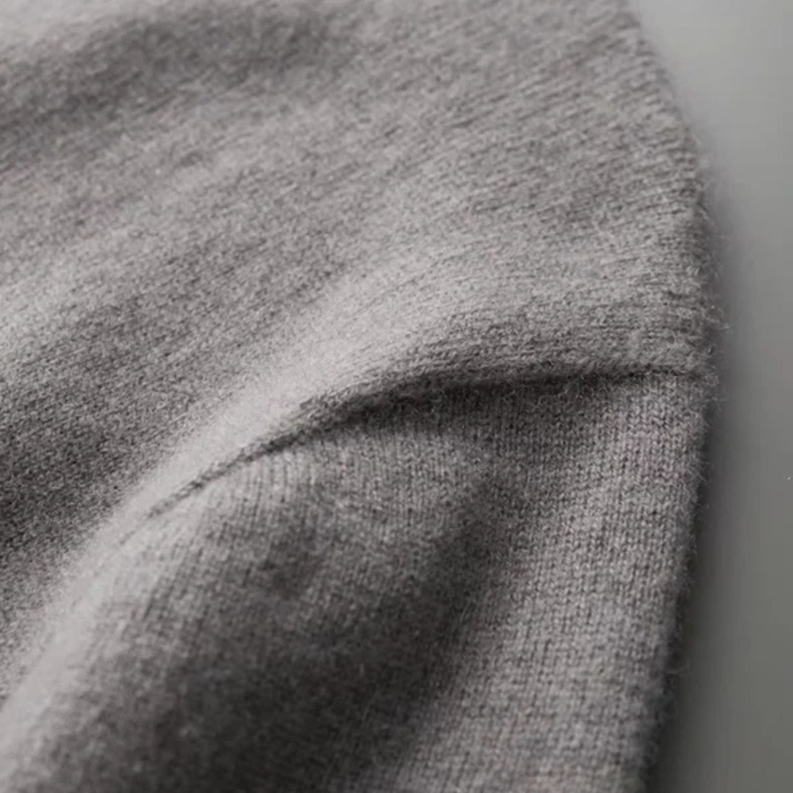 The Vienna Cashmere Mock Neck T-Shirt