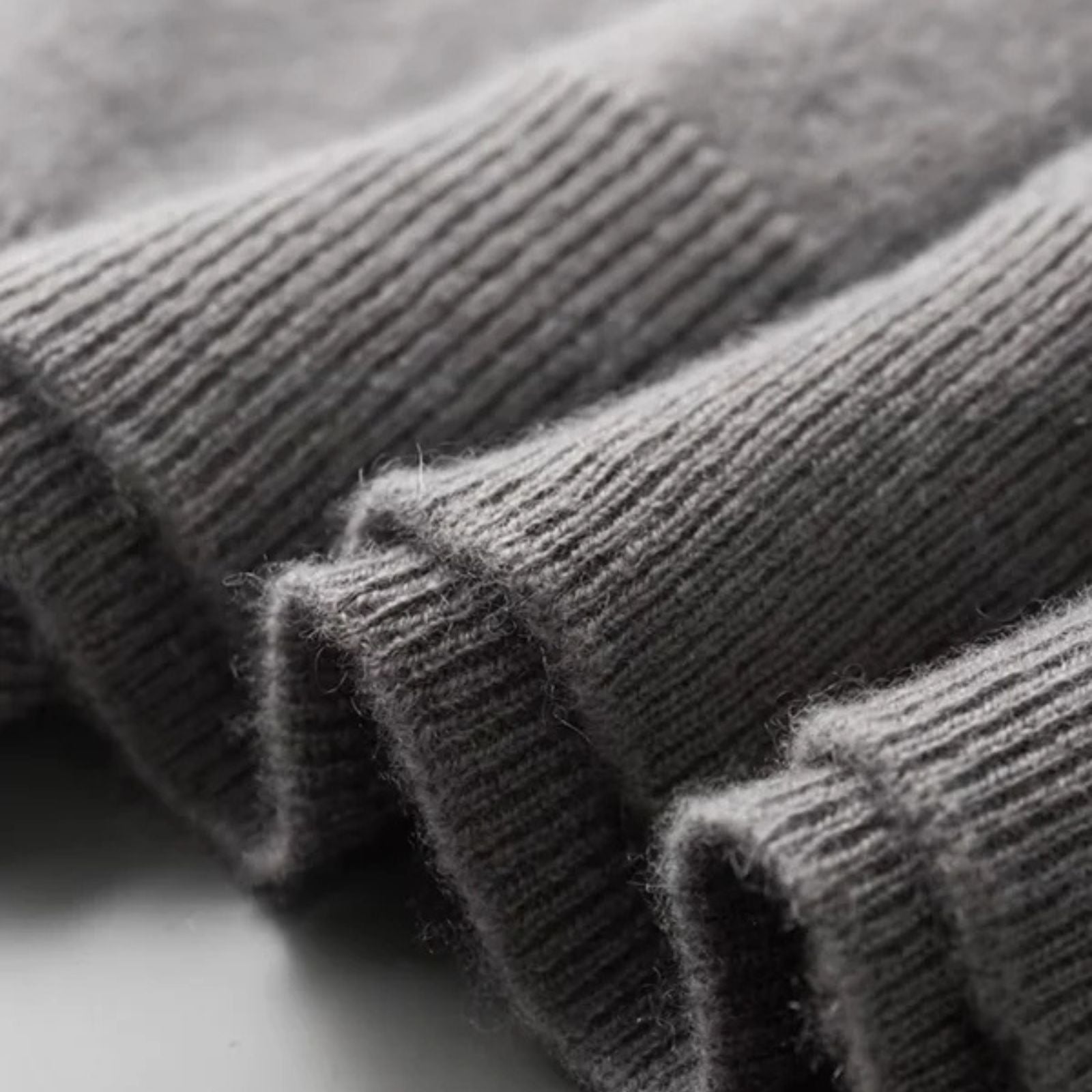 The Vienna Cashmere Mock Neck T-Shirt