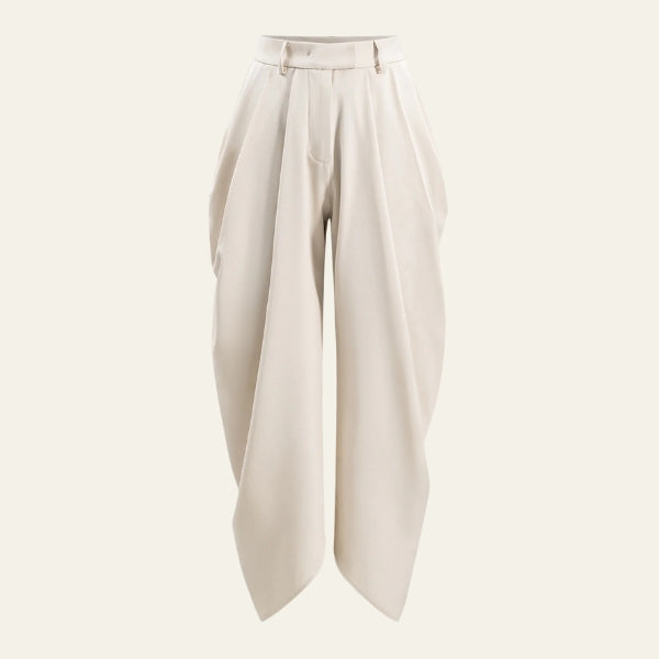 The Amalfi Draped Pleat Trousers