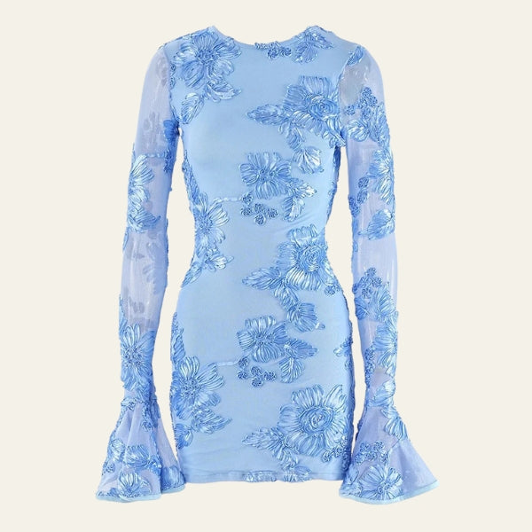 The Bella Passion Bloom Lace Mini Dress