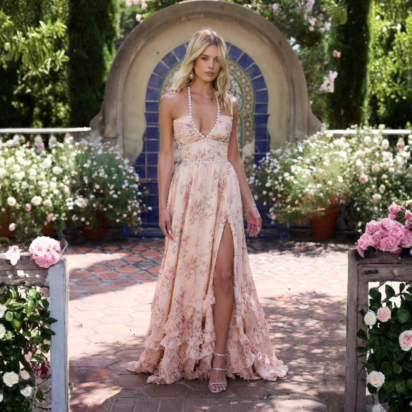 The Verona Floral Maxi Dress