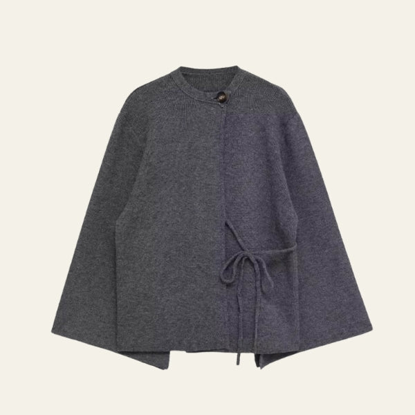 The Aspen Tie-Waist Batwing Cardigan