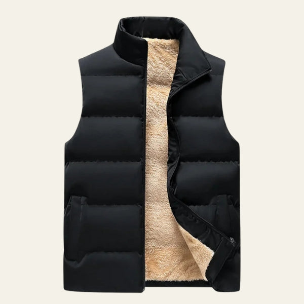 The Alpine Plush-Lined Puffer Vest