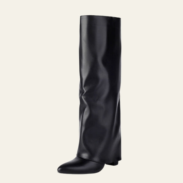 The Oslo Sculpted Leather Boot