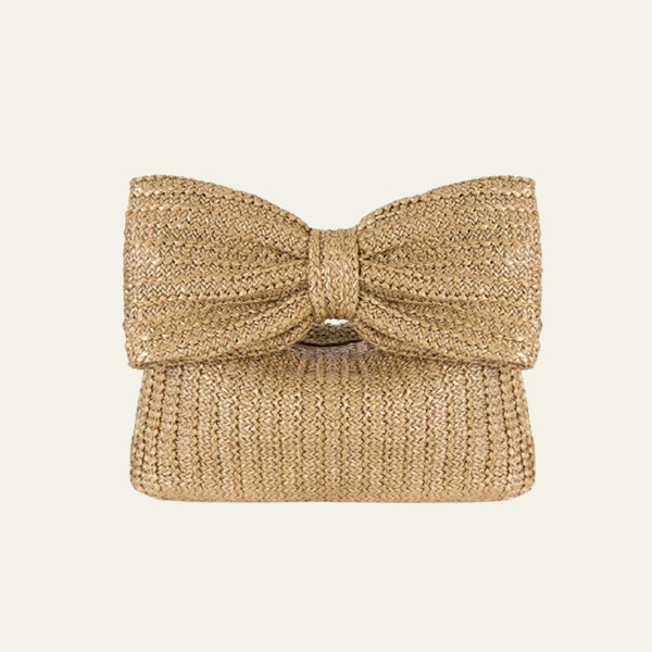 The Tulum Bow-Detail Clutch