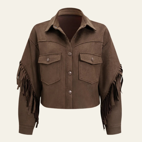 The Sedona Fringe Suede Jacket