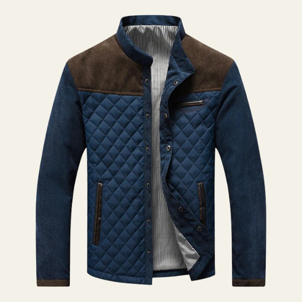 The Camden Two-Tone Quilted Jacket