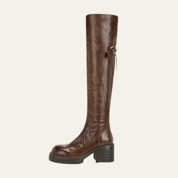 The Bellano Leather High Boot