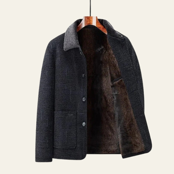 The Zurich Wool Plush-Lined Jacket