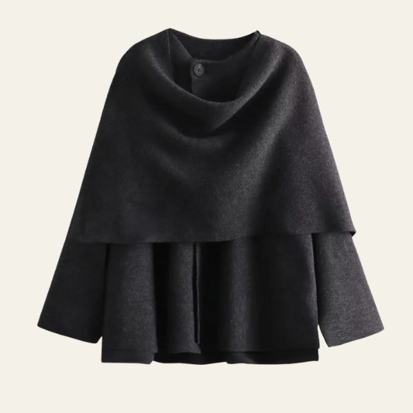 The Sorrento Draped Wool Jacket