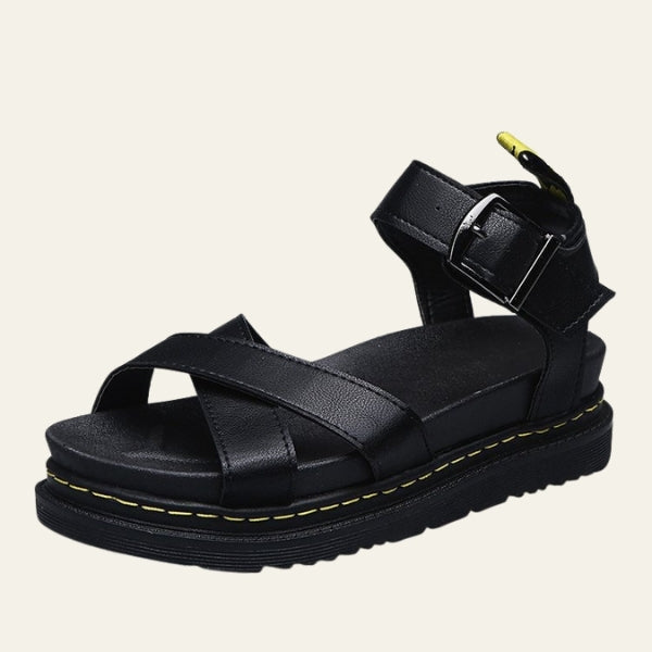 The Verona Platform Ankle-Strap Sandals