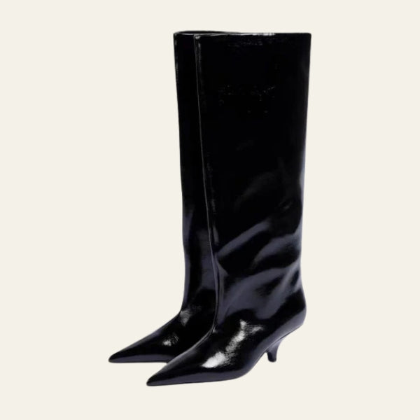 The Milan Pointed Stiletto Boot