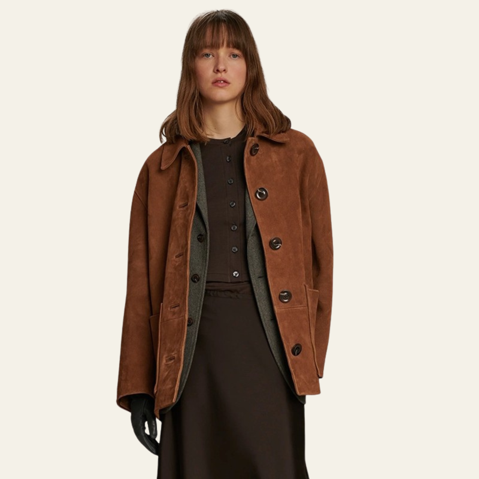 The Siena Suede Heritage Jacket