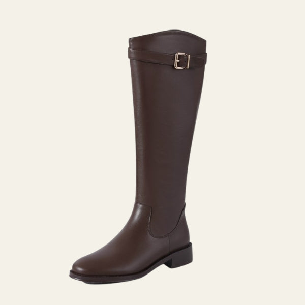 The Milan Equestrian Leather Boot