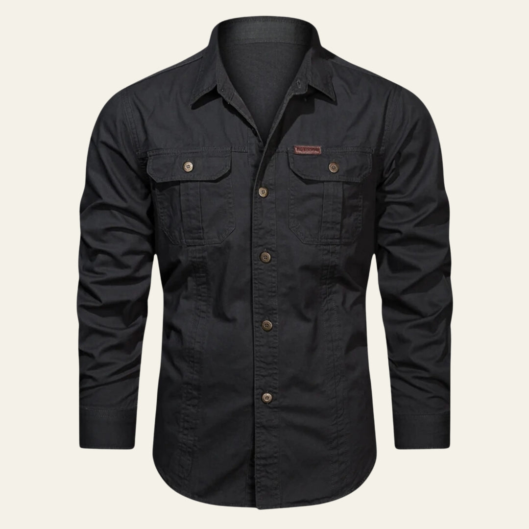 The Atlas Utility Pocket Long-Sleeve Shirt