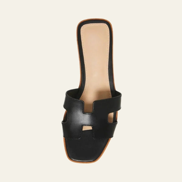 The Riviera H-Strap Flat Sandals
