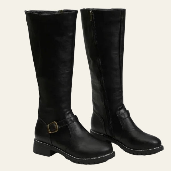 The Aspen Buckle Knee Boot
