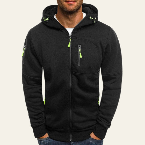 The Ridge Zip-Front Hooded Jacket