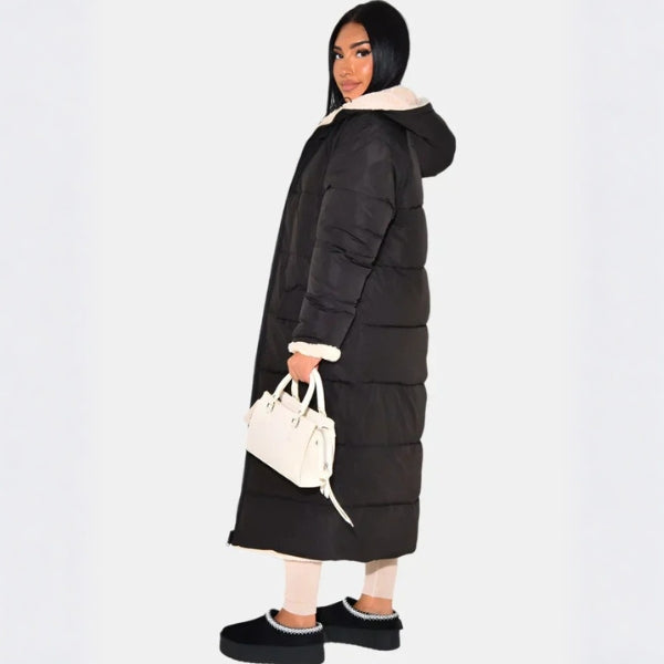 The Oslo Reversible Hooded Puffer Coat