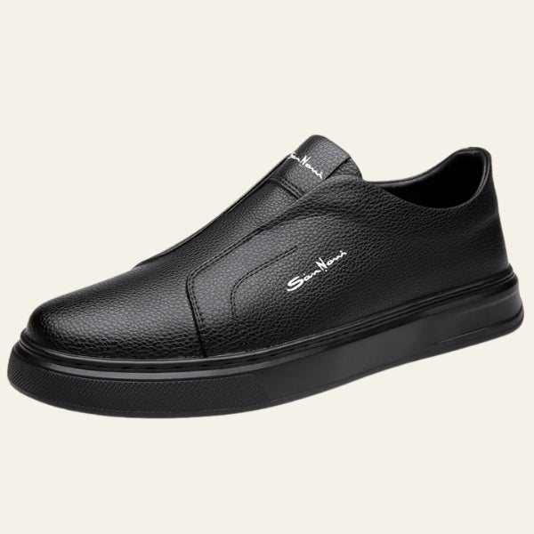 The Riviera Slip-On Pebbled Sneakers