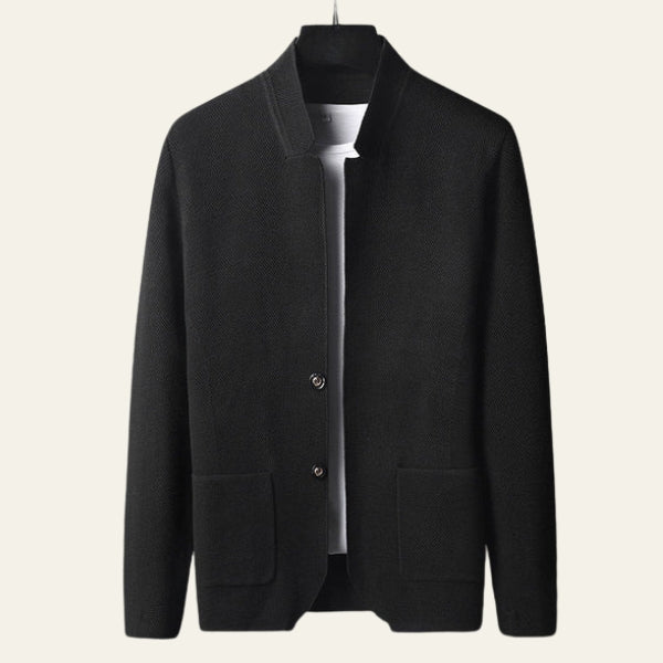 The Oslo Textured Button Cardigan