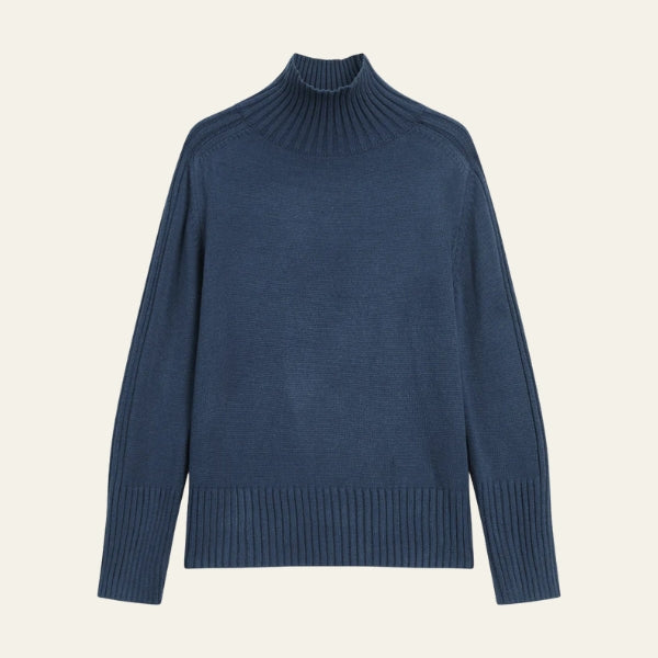 The Aspen Ribbed Turtleneck Sweater