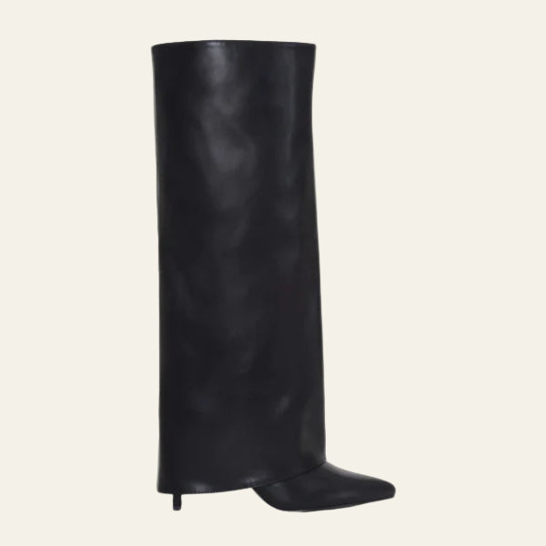 The Milan Sculpted Leather Boot
