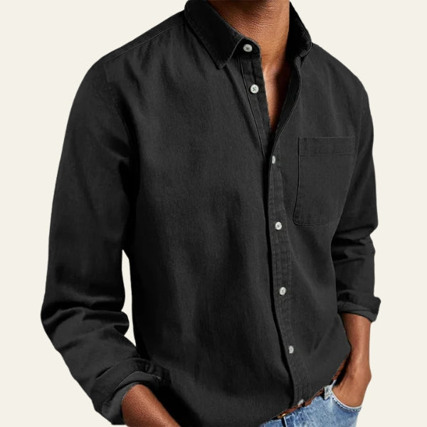 The Riviera Soft-Weave Long-Sleeve Shirt