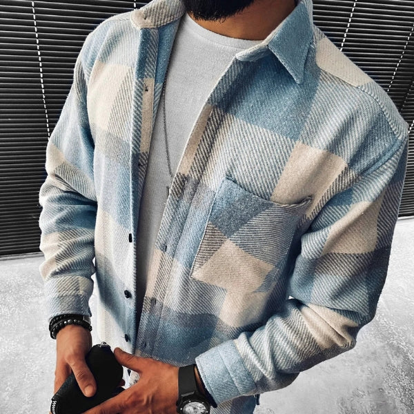 The Aspen Brushed Flannel Overshirt