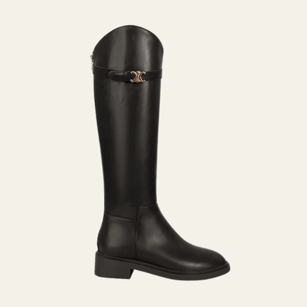 The Madrid Leather Tall Boot