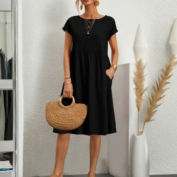 The Amalfi Pocketed Midi Dress