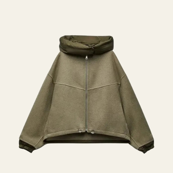 The Aspen Padded-Hood Zip Jacket