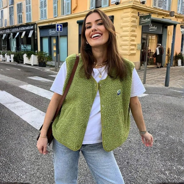 The Marseille Shearling Street Vest