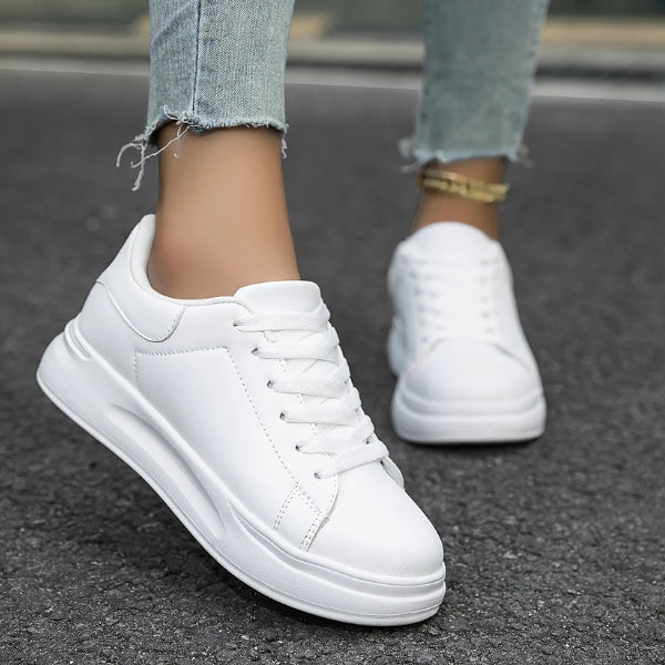 The Milan Chunky-Sole Lace-Up Sneakers