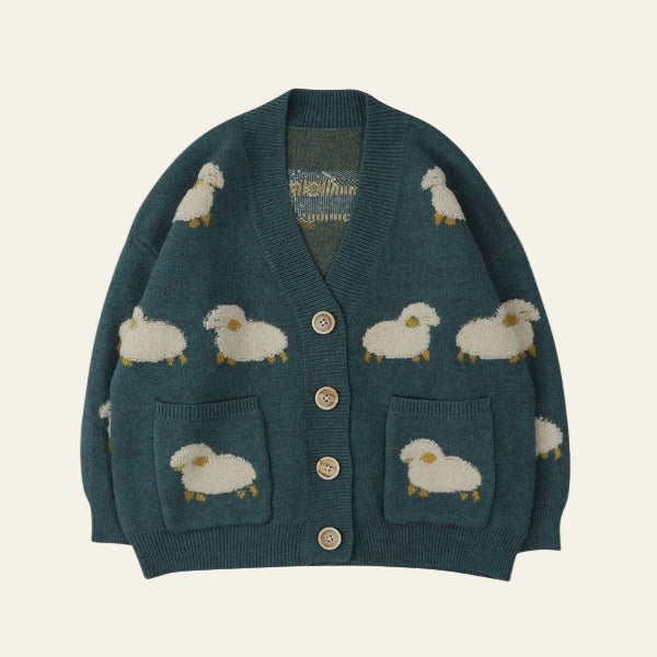 The Oslo Sheep Knit Cardigan