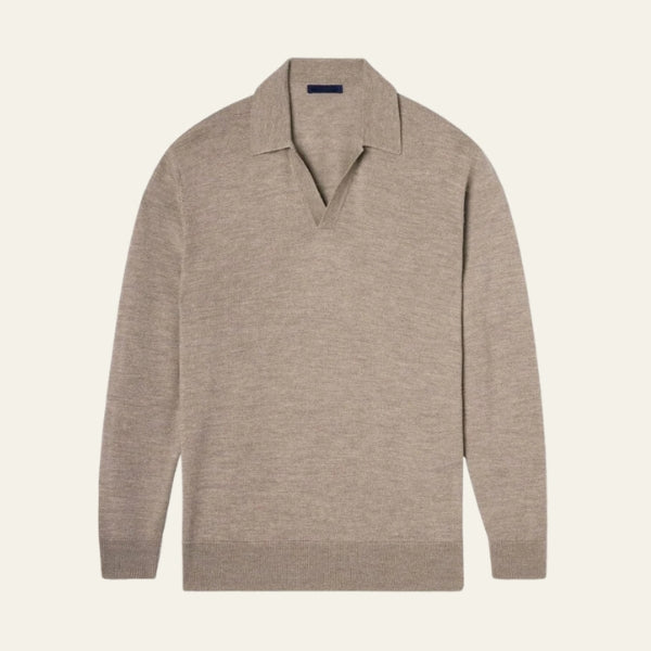 The Verona Longsleeved Knit Polo
