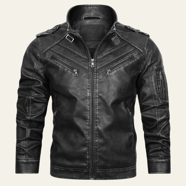 The Berlin Moto Leather Jacket