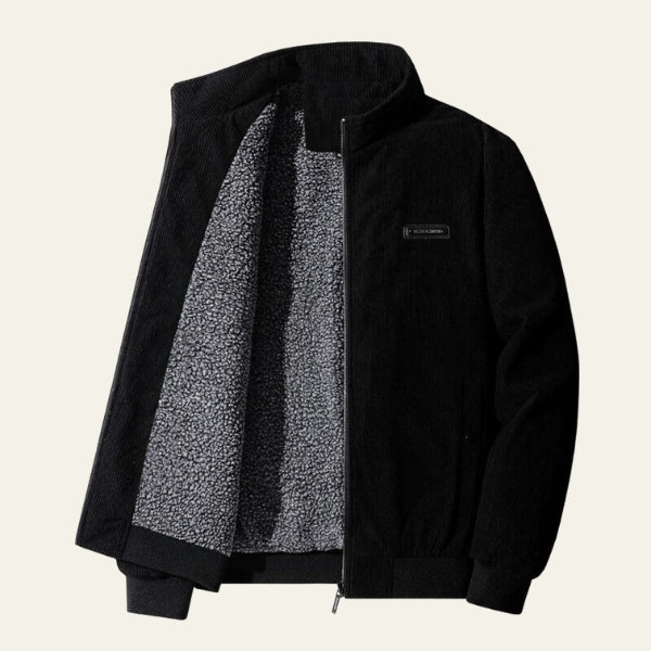 The Hudson Ribbed Zip Jacket