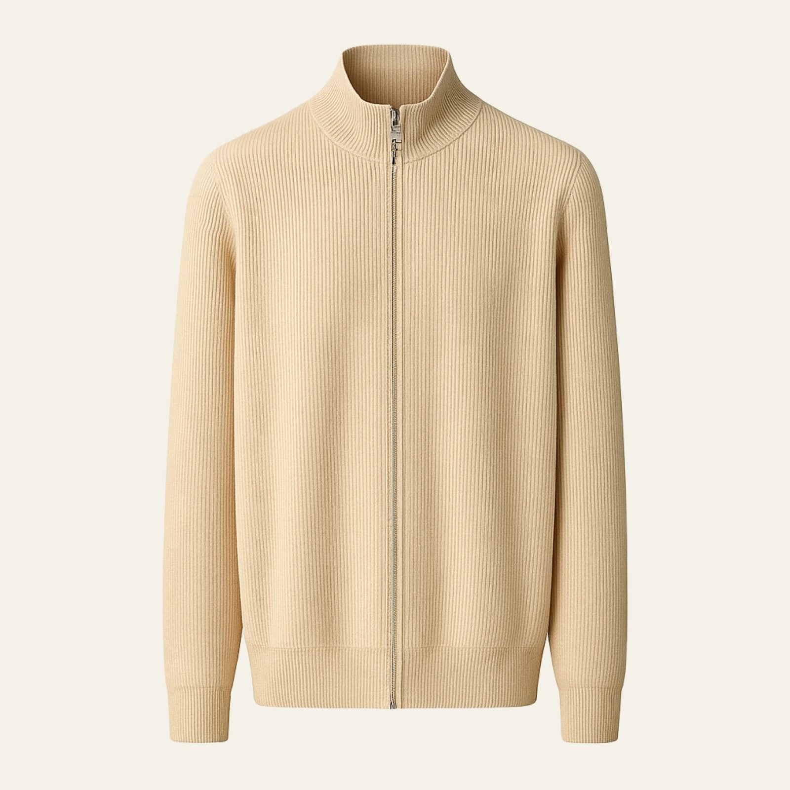 The Lucerne Cashmere Ribbed Vest