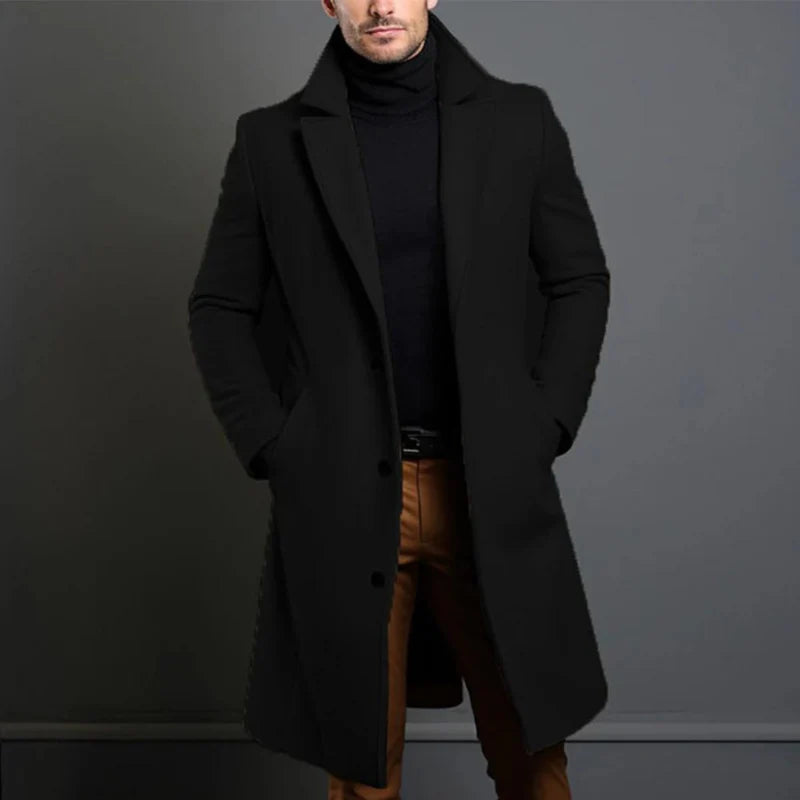The Milano Tailored Long Coat