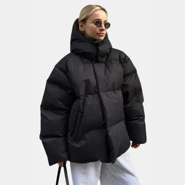 The April Oversized Hooded Puffer Coat