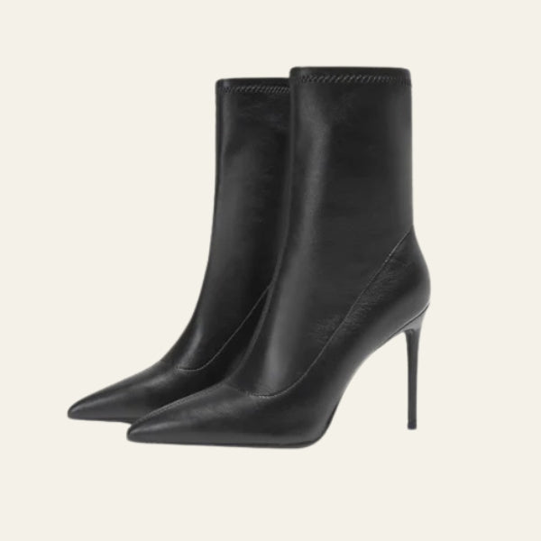 The Portofino Low Ankle Stiletto Boot