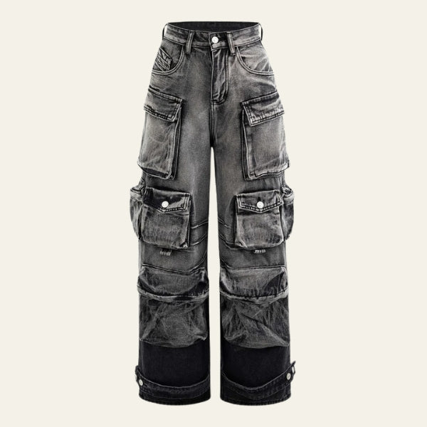 The SoHo Multi-Pocket Cargo Jeans