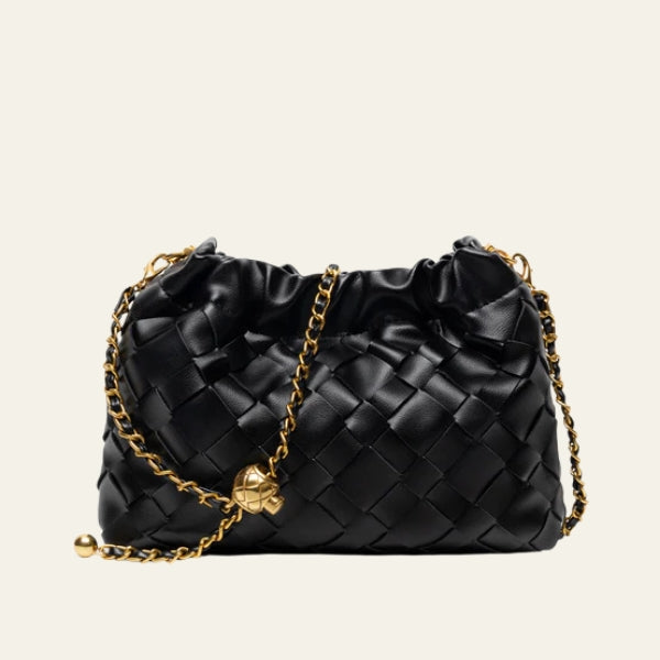 The Portofino Woven Chain Shoulder Bag