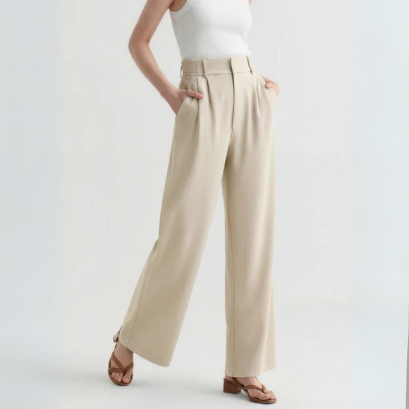 The Siena Wide-Leg Trousers