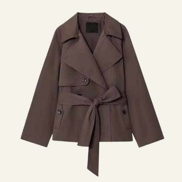 The Valencia Belted Trench Jacket