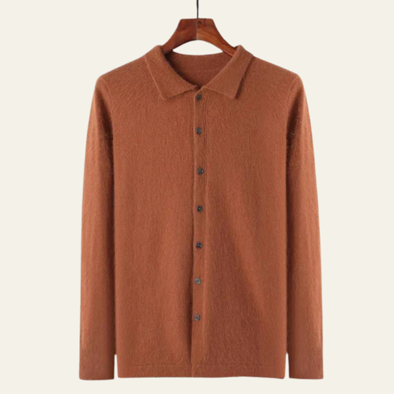The St. Moritz Cashmere Knit Shirt