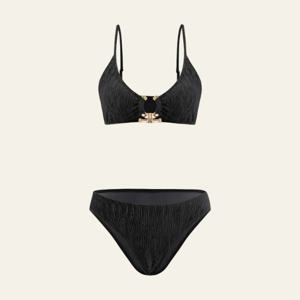 The Capri Ruched Three-Piece Set