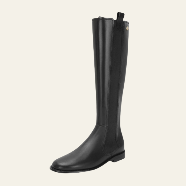 The Laverne Leather Knee Boot