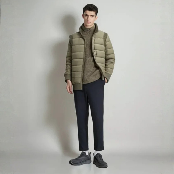 The Aspen Lined Puffer Vest